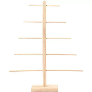Choinka z Żerdzi H: 53 cm W: 44 cm - Ozdoby bożonarodzeniowe - miniaturka - grafika 1