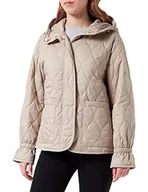 Kurtki damskie - Geox Kurtka damska W ERAKLIA Jacket, Humus, 46, Humus, 46 - miniaturka - grafika 1