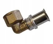 Łączniki, trójniki, kształtki - Wavin Kolano 90o GW Tigris M5 fi 16x1/2" - miniaturka - grafika 1