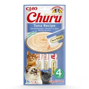 Lincoln Inaba Ciao Churu Przysmak Dla Kota Tuńczyk 56 g - Przysmaki dla psów - miniaturka - grafika 1