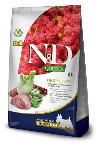 Farmina N&D Quinoa Dog Adult Mini Digestion 2.5 kg