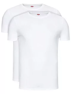 Piżamy męskie - Levi's Komplet 2 t-shirtów 905055001 Biały Regular Fit - grafika 1