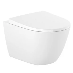 Roca Ona miska WC wisząca Rimless Supraglaze biała A346688S00 - Miski WC - miniaturka - grafika 1