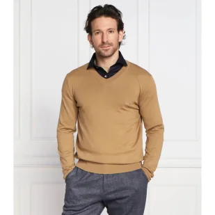 BOSS Sweter Pacello-L | Slim Fit - Swetry męskie - miniaturka - grafika 1