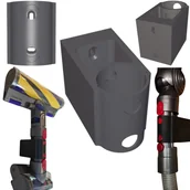 Akcesoria do odkurzaczy - Uchwyt podwójny na akcesoria do odkurzacza Dyson V15 V11 V10 V8 V7 i innych - miniaturka - grafika 1