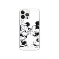 Etui i futerały do telefonów - Etui na telefon komórkowy Mickey & Minnie 010 Disney Full Print White kompatybilne z iPhone 13 Mini - miniaturka - grafika 1