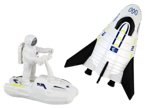 Misja Kosmiczna Zestaw Kosmos Rakieta Astronauta Statek Kosmiczny 5 ele - Figurki dla dzieci - miniaturka - grafika 2