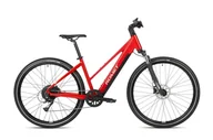 Rowery elektryczne - Rower elektryczny ROMET E-ORKAN D 1.0 504WH 2024 WERSJA B czerwony, 19, 28, 504wh, kobieta - miniaturka - grafika 1