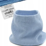 Apaszki i szaliki damskie - Komin damski na zimę jesień CIEPŁY MODNY zimowy polski z wełny MERINO - miniaturka - grafika 1
