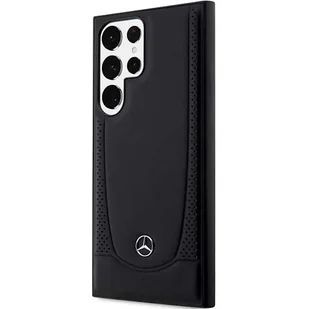 Mercedes MEHCS23LARMBK S23 Ultra S918 czarny/black hardcase Leather Urban - Etui i futerały do telefonów - miniaturka - grafika 2