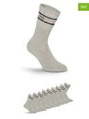 Skarpetki męskie - Fila Skarpety (9 par) w kolorze szarym - miniaturka - grafika 1