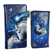 Portfele - Nemesis Now B3942K8 Sacred Love Lisa Parker wytłaczana torebka 18,5 cm niebieska, PU, jeden rozmiar - miniaturka - grafika 1