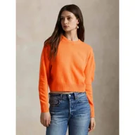 Swetry damskie - POLO RALPH LAUREN Wełniany sweter Relaxed fit z dodatkiem kaszmiru - miniaturka - grafika 1