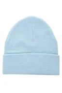 Czapki damskie - Czapka damska Pieces Berni Hood beżowa beanie - miniaturka - grafika 1