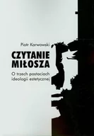 Filologia i językoznawstwo - Czytanie Miłosza - Karwowski Piotr - miniaturka - grafika 1