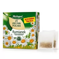 Herbata - Herbapol Rumianek Ex40 herbatka ekspresowa ziołowa - miniaturka - grafika 1