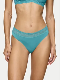 Triumph Stringi Feel Of Modal 10219764 Turkusowy - Majtki damskie - miniaturka - grafika 1