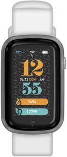 Techmade TM-STEPS-SILWH Steps Biały - Smartwatch - miniaturka - grafika 1