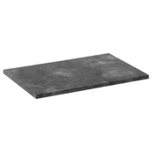 Blaty meblowe i parapety okienne - Blat łazienkowy REMIX 75x48.2 Grafit Beton - miniaturka - grafika 1