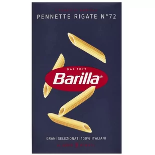 BARILLA Pennette Rigate - Włoski makaron rurki, makaron penne 500g 1 paczka - Makaron - miniaturka - grafika 1