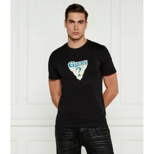GUESS T-shirt Slim Fit - Koszulki męskie - miniaturka - grafika 1