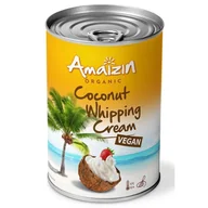 Kuchnie świata - AMAIZIN (napoje kokosowe, tortilla, chipsy, inne) Krem kokosowy do ubijania bio (puszka) 400 ml - amaizin BP-8718976018166 - miniaturka - grafika 1