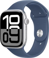 Smartwatch - Apple Watch 10 GPS + Cellular 42mm z aluminium srebrnym pasek sportowy M/L Niebieski - miniaturka - grafika 1