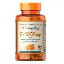 Puritans Pride Witamina C-1000mg - 100 tab - Witaminy i minerały - miniaturka - grafika 3