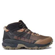 Buty trekkingowe męskie - Trekkingi Mammut Sertig II Mid 3030-04830 00732 Brązowy - miniaturka - grafika 1
