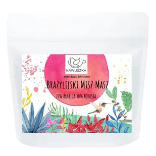 KAWUSZKA Kawa ziarnista Kawuszka Misz Masz 250g 5903867549727 - Kawa - miniaturka - grafika 1