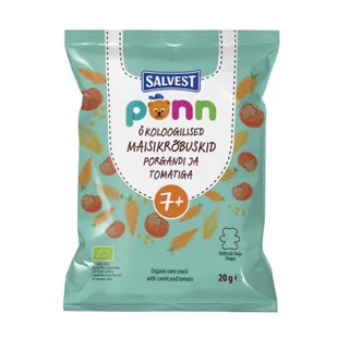 SALVEST PÕNN BIO Chrupki pomidorowe, 20 g - Kaszki dla dzieci - miniaturka - grafika 1