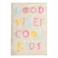 Dywany dla dzieci - Dywan do pokoju dziecka VIBE tuftowana bawełna, 100 x 150 cm - miniaturka - grafika 1