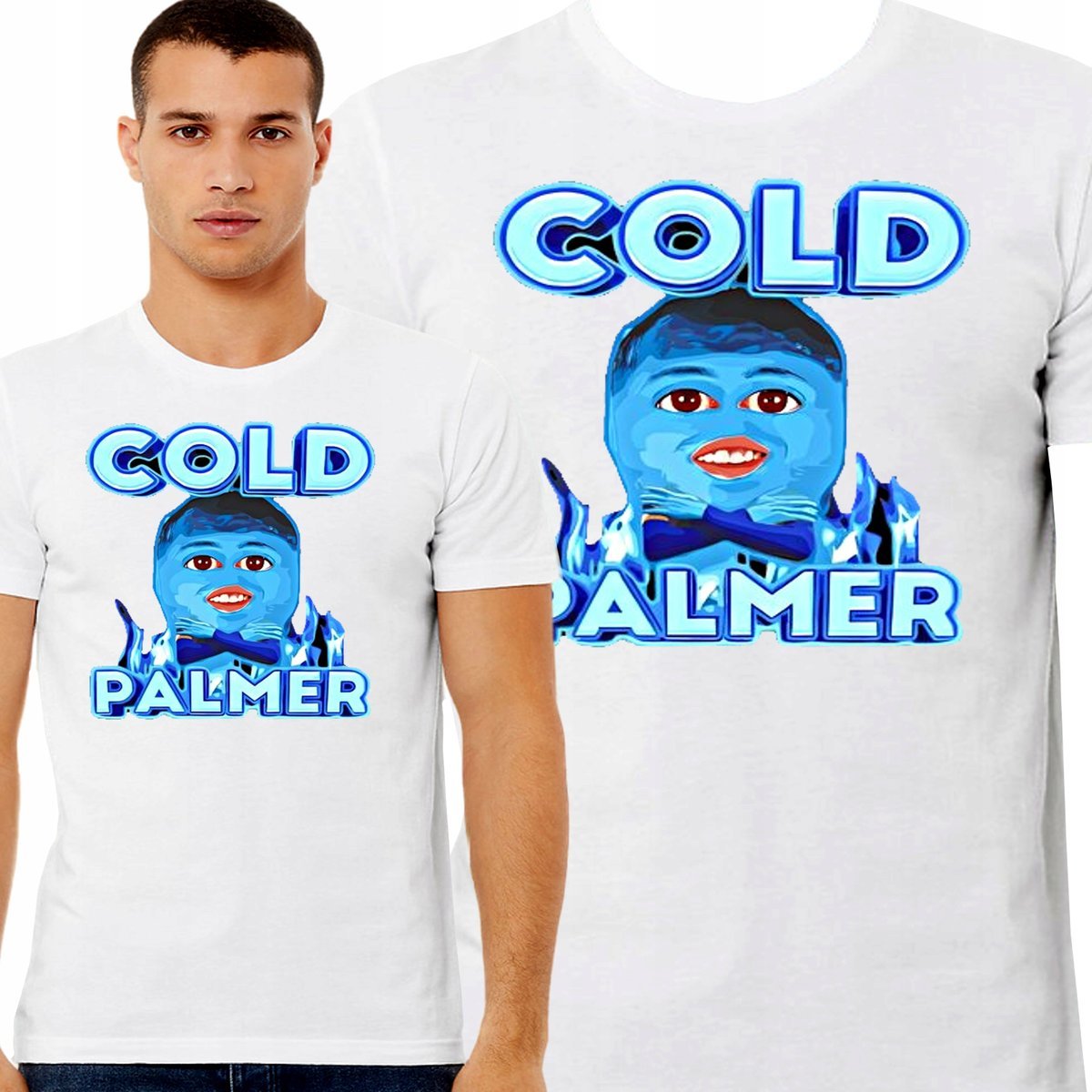 ŚMIESZNA KOSZULKA COLD PALMER COLE CIESZYNKA CHELSEA PREMIUM XXL 3434