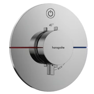 HANSGROHE 15553000 ShowerSelect Comfort S Bateria termostatyczna, podtynkowa do 1 odbiornika Chrom - Baterie podtynkowe - miniaturka - grafika 1