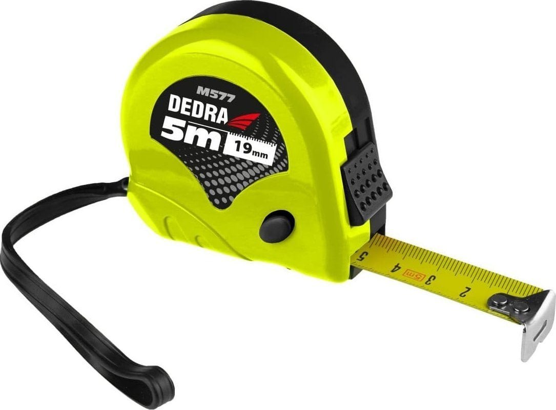 Dedra Miarka 5mx19mm 2 x STOP