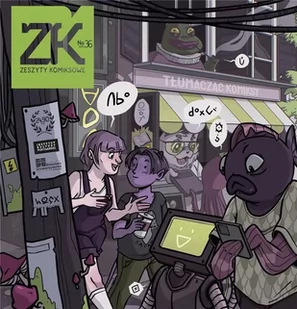 Zeszyty Komiksowe 36 Tłumacząc komiksy - praca zbiorowa - Czasopisma - miniaturka - grafika 1