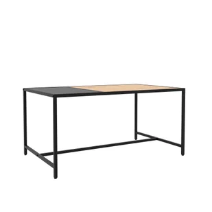 Stolik Kawowy Altino 60x100 cm Dąb Czarny Dziki - Ławy i stoliki kawowe - miniaturka - grafika 1