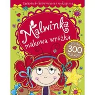 Baśnie, bajki, legendy - Malwinka makowa wróżka Zadania do kolorowania i wyklejania - Praca zbiorowa - miniaturka - grafika 1