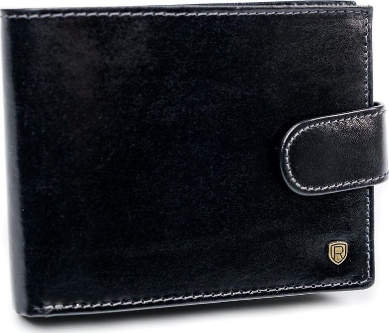 Rovicky Piękny Duży Portfel Męski Skórzany!