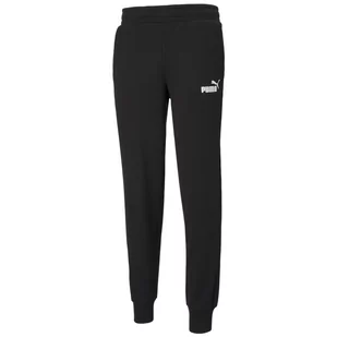 Puma, Spodnie męskie, Essentials Logo Pants, 586714-01, czarne, rozmiar S - Spodnie męskie - miniaturka - grafika 1