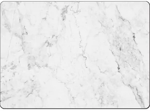 DUŻE PODKŁADKI KORKOWE na stół CALA HOME Organic White Marble - Biały Marmur - Obrusy i serwetki - miniaturka - grafika 1