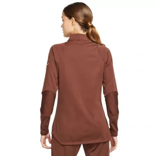 Bluza Nike NK TF Pad Academy Drill Top WW W DC9166 (kolor Brązowy, rozmiar M) - Bluzy damskie - miniaturka - grafika 2