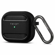 Akcesoria do słuchawek - Apple Spigen Etui Spigen Rugged Armor AirPods 3, czarne 8809710758605 - miniaturka - grafika 1