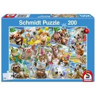 Puzzle - Schmidt Spiele Spiele, puzzle Zwierzątka robią selfie - miniaturka - grafika 1
