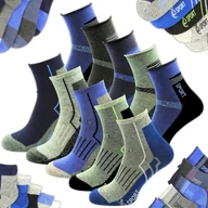 Skarpetki męskie - STOPKI MĘSKIE BAWEŁNIANE ZESTAW SPORTOWE SKARPETY KRÓTKIE 10 PAR 42-46 - miniaturka - grafika 1