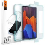 Akcesoria do tabletów i e-booków - Spigen Szkło Hartowane do Galaxy Tab S7+ Plus 12.4 - miniaturka - grafika 1