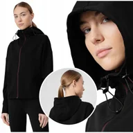 Bluzy damskie - BLUZA damska DRESOWA z KAPTUREM 4F rozpinana sportowa BLD018 S - miniaturka - grafika 1