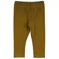 Legginsy - Müsli by Green Cotton Legginsy dla dzieci Cozy Me uniseks, Pesto, 74 cm - miniaturka - grafika 1
