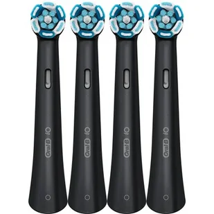 Oral-B Końcówka szczoteczki Ultimate Clean iO Czarny 4szt. IOEB4UCBLK - Końcówki do szczoteczek elektrycznych - miniaturka - grafika 1