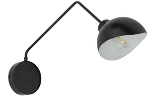 Roy kinkiet 1-punktowy czarny/biały 32435 - Lampy ścienne - miniaturka - grafika 1